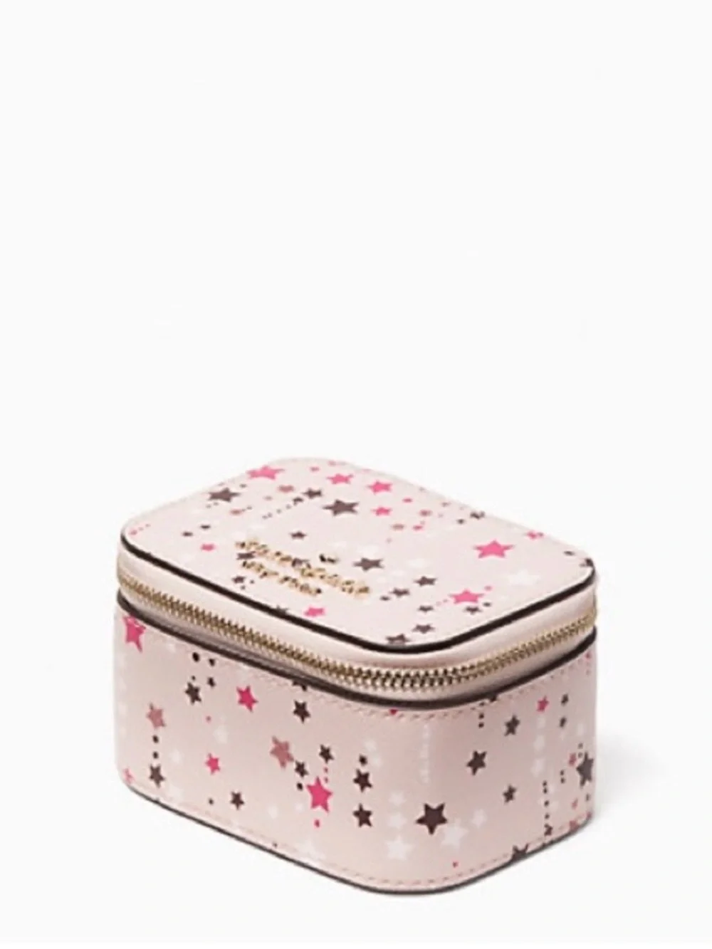 kate spade Pink Star Pattern Jewelry Case - Picture 3 of 5
